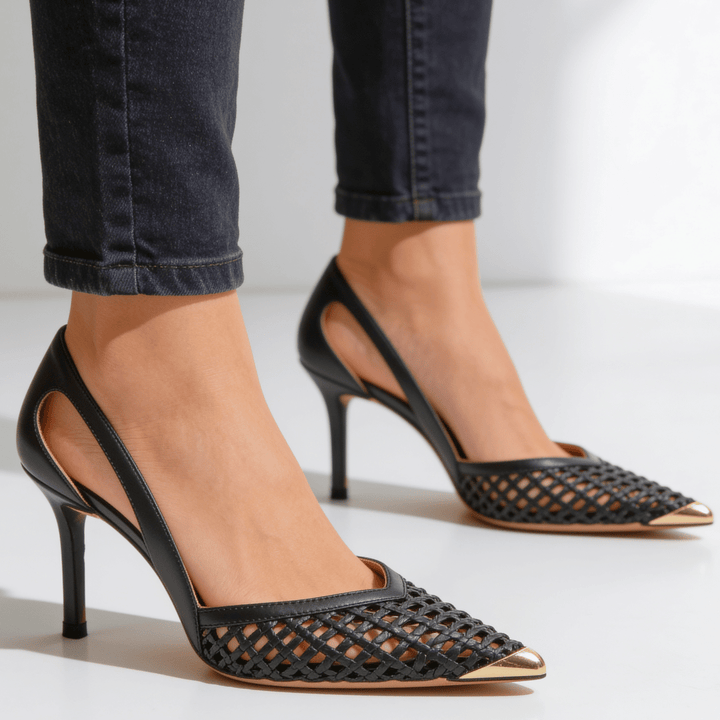 Women's Chelsea Lake Gilded Heels – Cushioned Arch Support