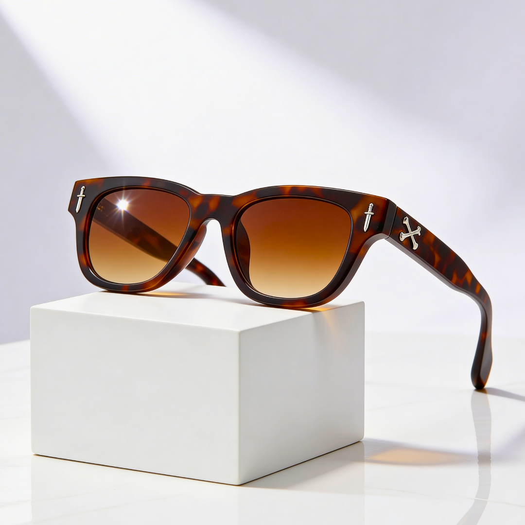 Men's Lexon Cross Sunglasses – Retro UV400 Shades