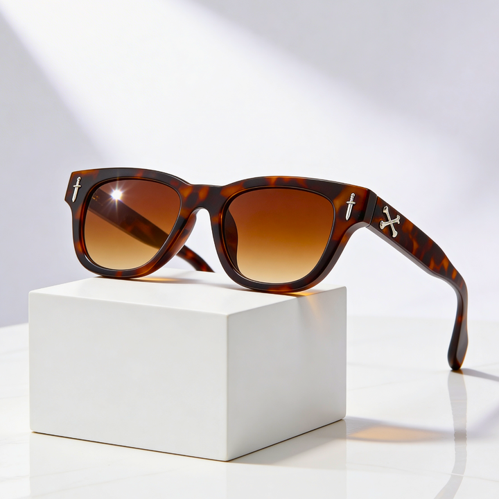 Men's Lexon Cross Sunglasses – Retro UV400 Shades