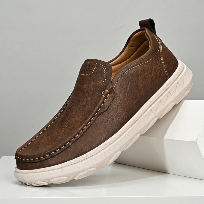 Men’s Leather Loafers – Smart Slip-On Comfort