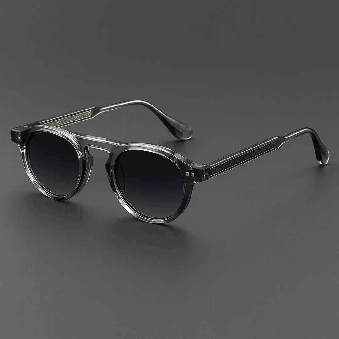 Men's Polarised UV400 Sunglasses – Vintage Frame