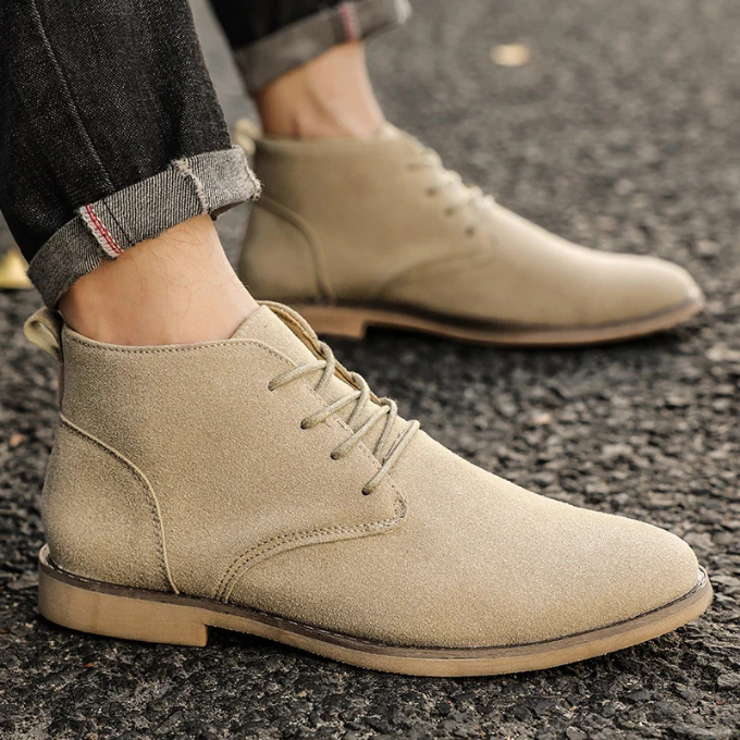 Men's Soft Suede Chukka Boots
