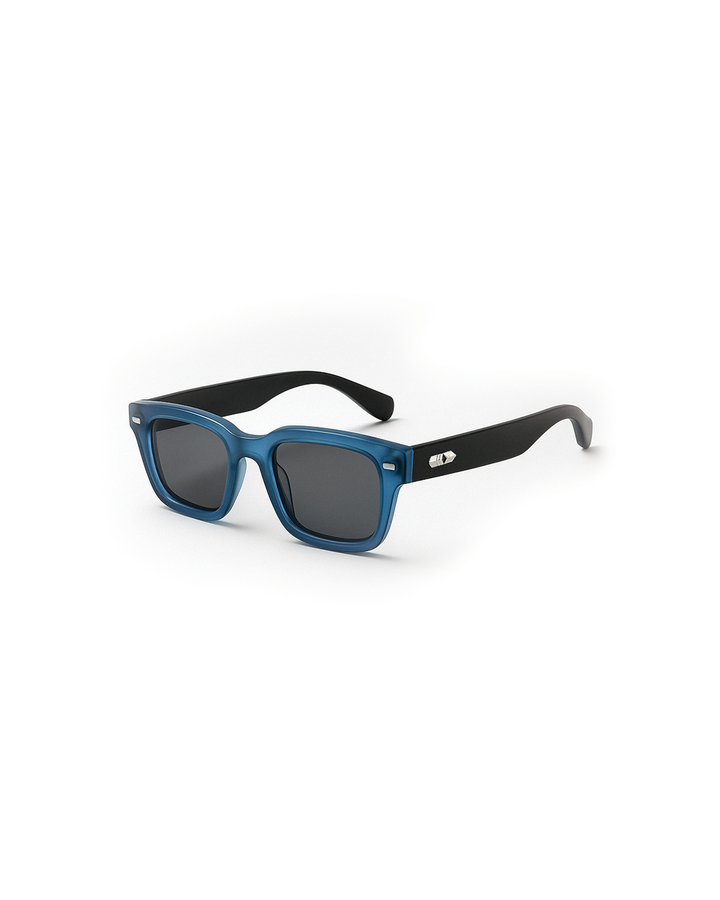 Men's Square Sunglasses – Color Block Retro Shades