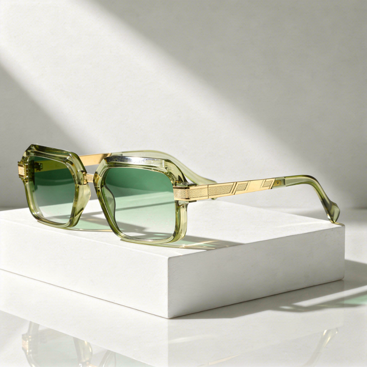 Square Sunglasses with UV400 Protection