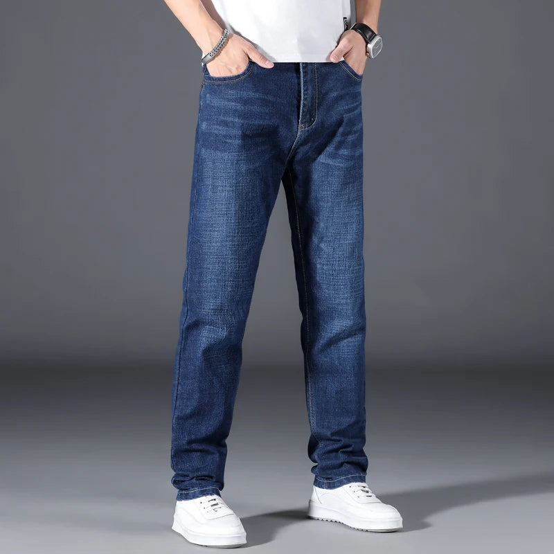 Men's Classic Denim Jeans for Everyday Casual Style