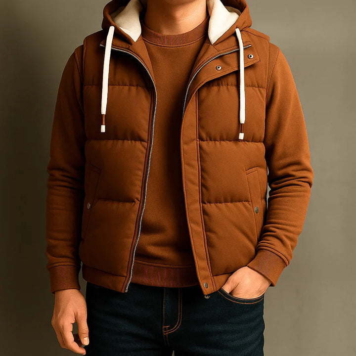 Men's Hooded Vest – Lightweight Everyday Layer