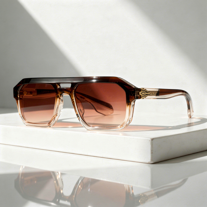 Unisex Oval Sunglasses with UV400 Protection