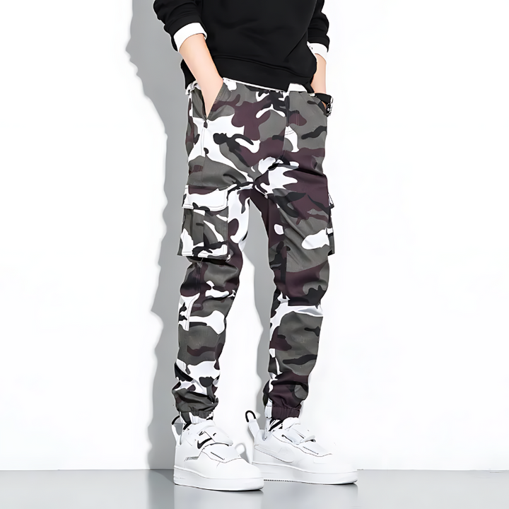 Men's Camo Cargo Pants – Relaxed Fit
