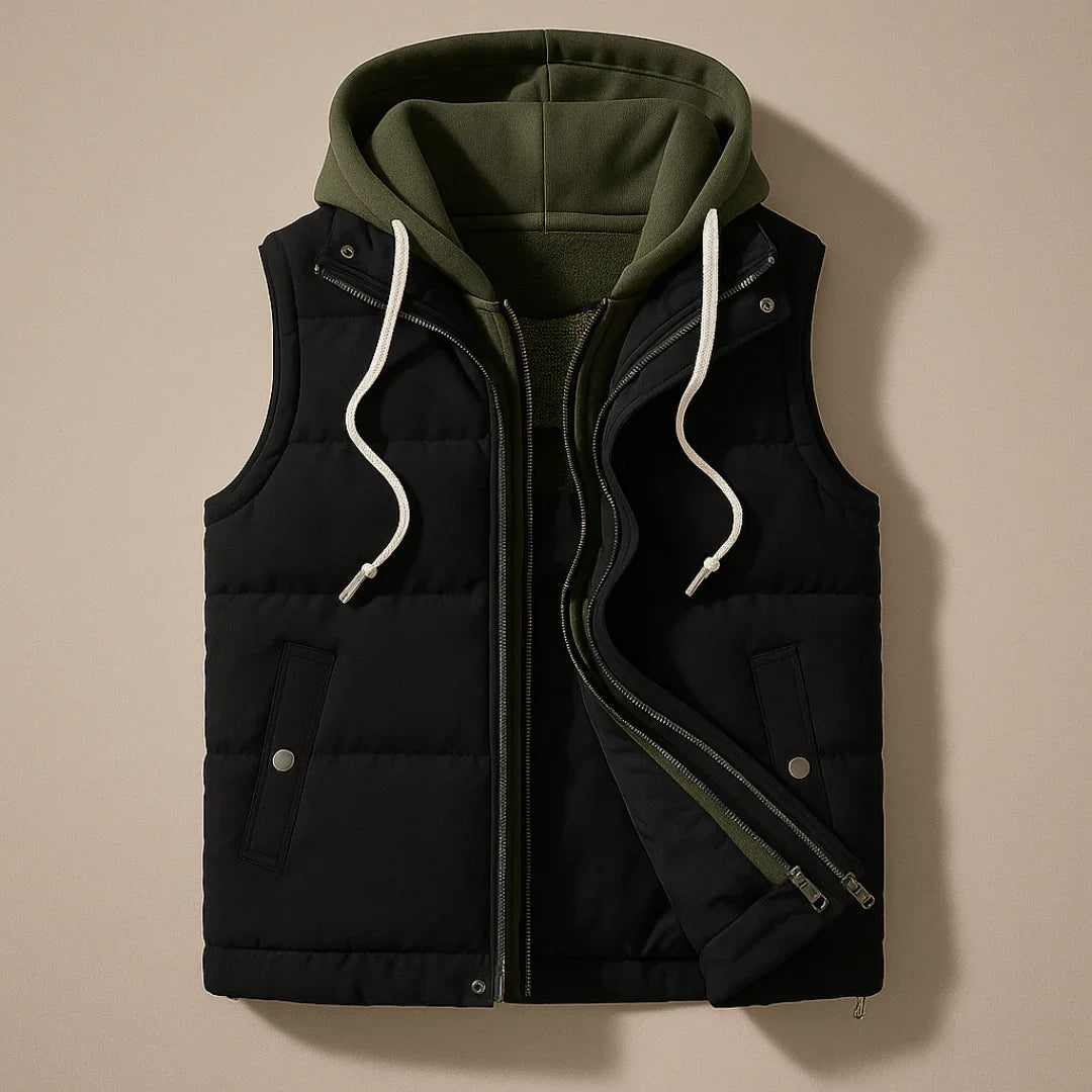 Men's Hooded Vest – Lightweight Everyday Layer