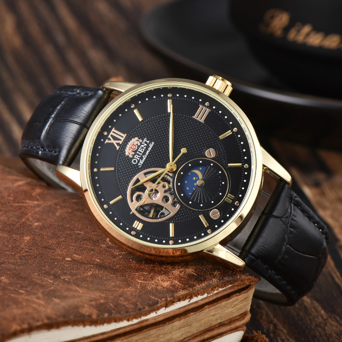 Men's Automatic Skeleton Watch – Solara Orient