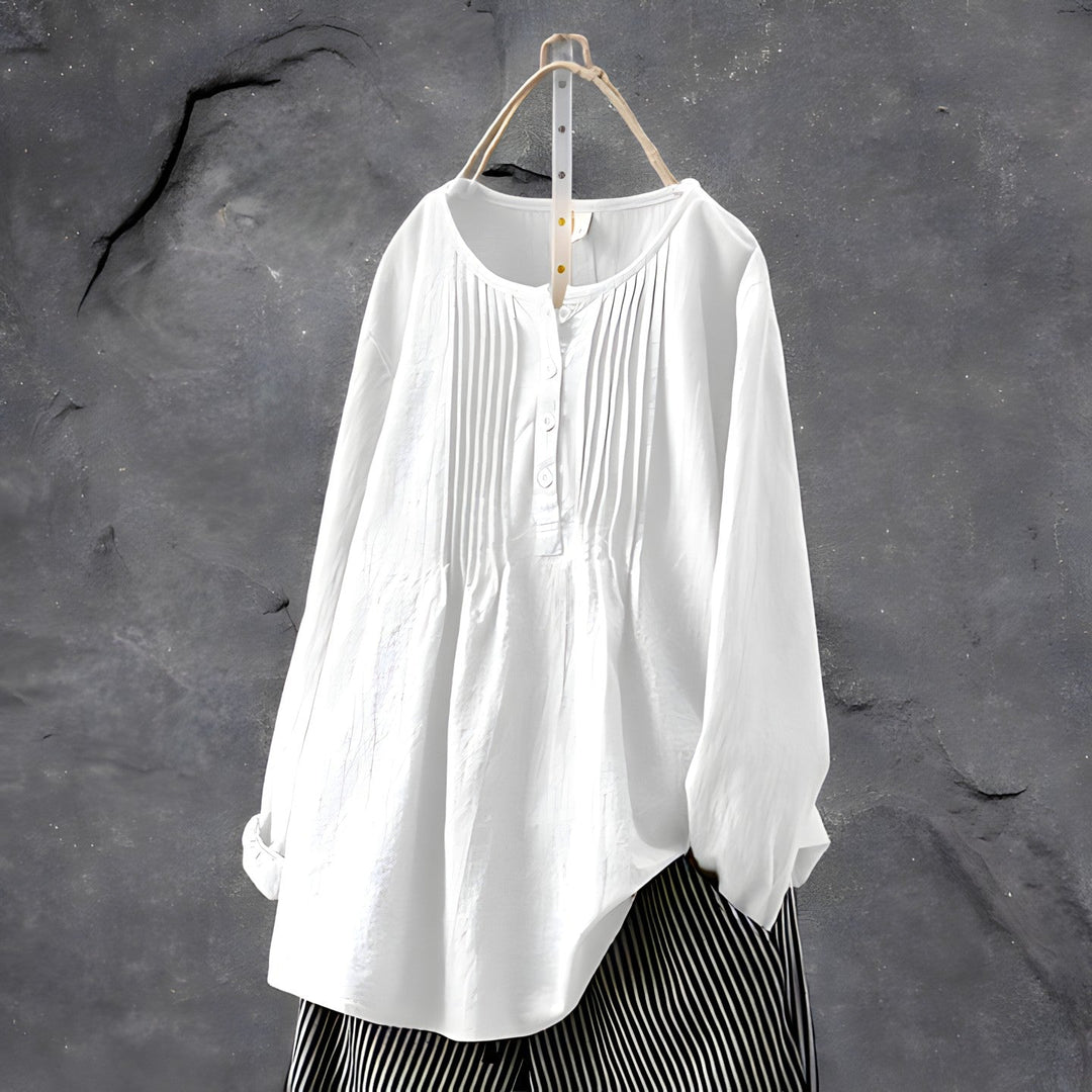 Emma Tummy Covering Tunic Blouse-HighTouch