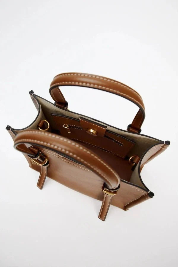 Odette Crossbody Bag - PU Leather Compact Everyday Carry