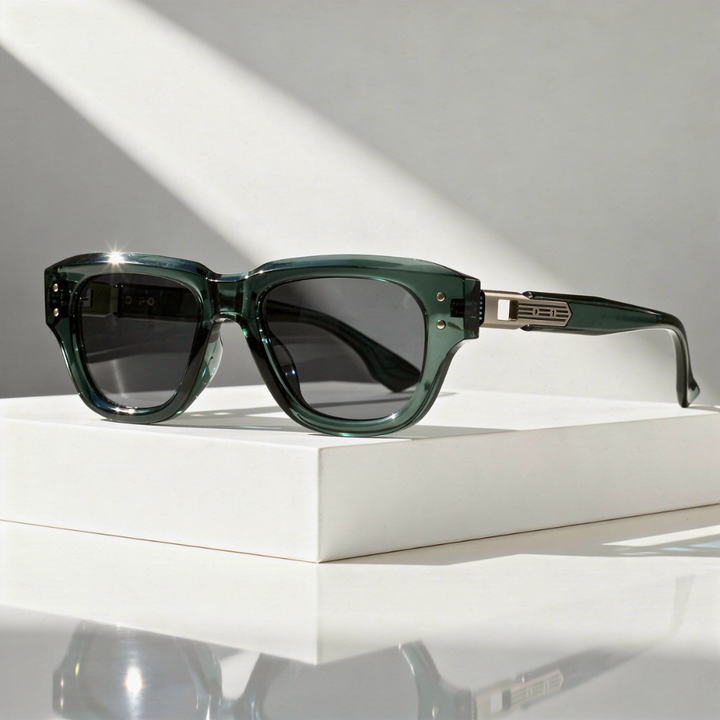 Men's Square Sunglasses with Polarised UV400
