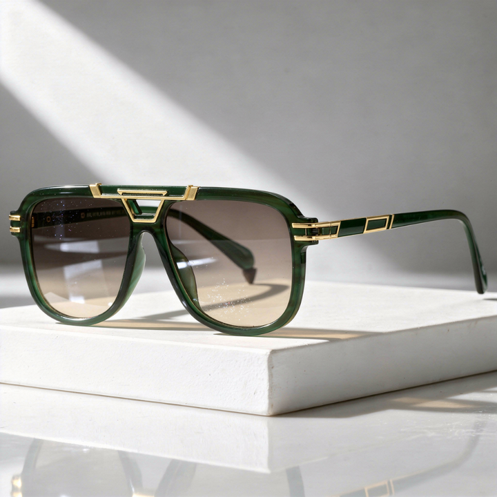 Men's UV400 Oversized Square Sunglasses – Gradient