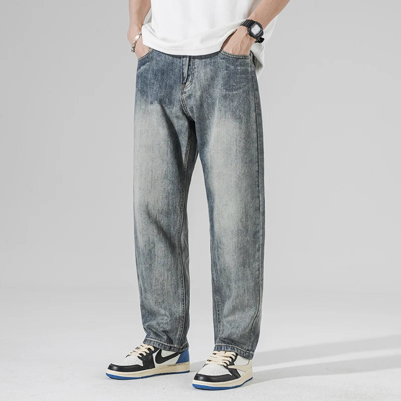 Men's Classic Fit Denim Jeans for Everyday Style