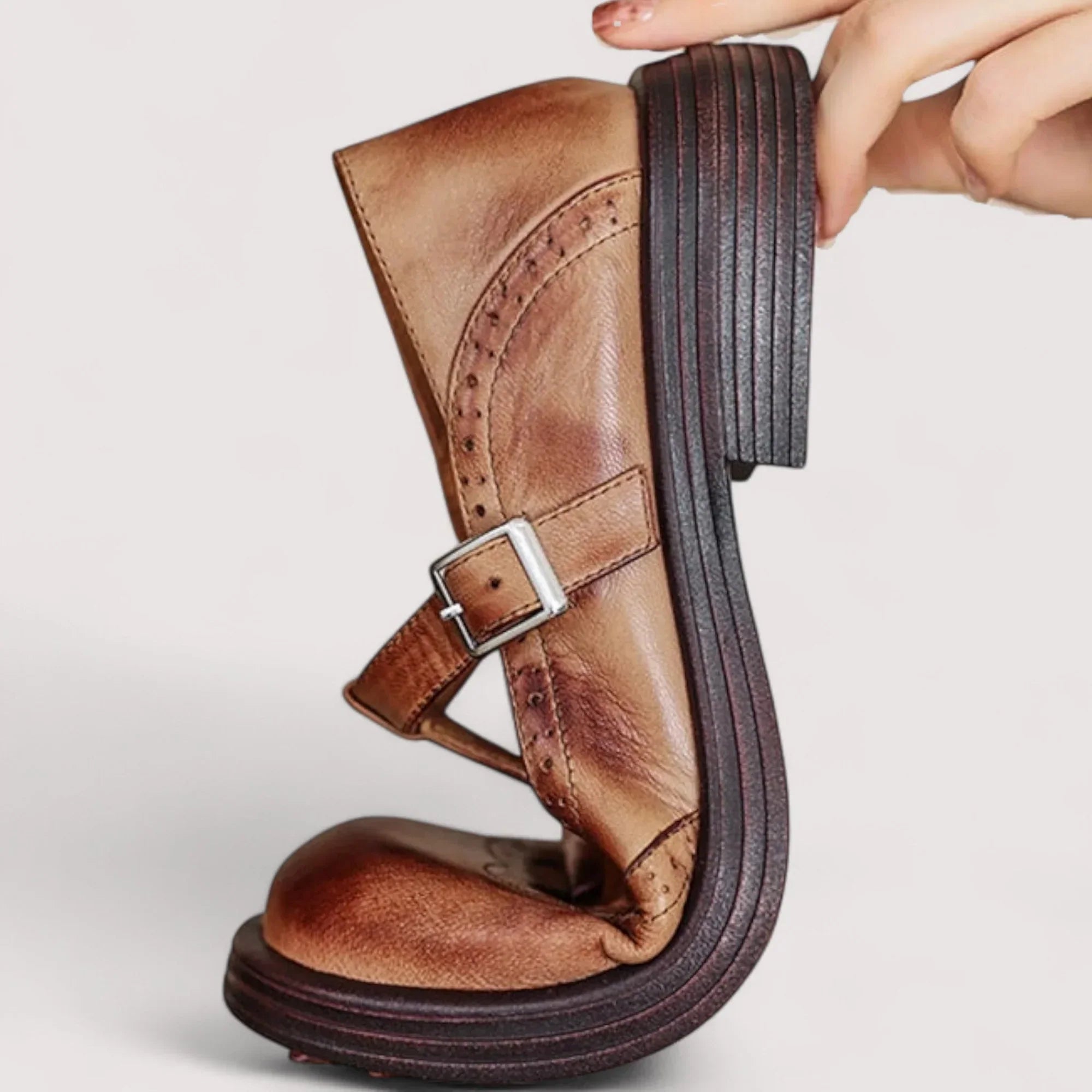 Claudia Elite Leather Mary Jane Shoes