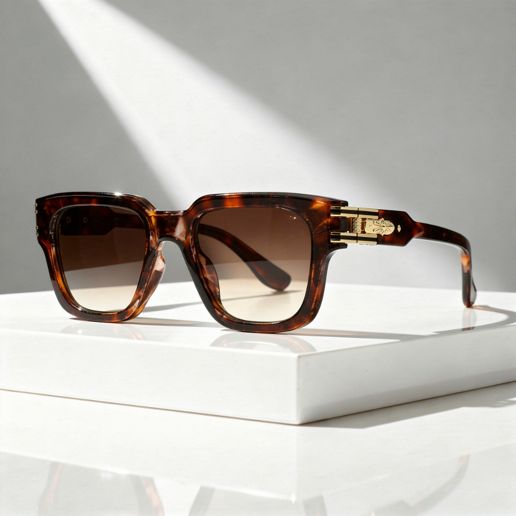 Men's UV400 Oversized Square Sunglasses – Gradient