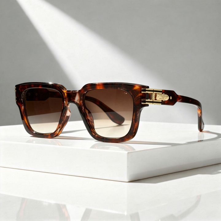 Men's UV400 Oversized Square Sunglasses – Gradient