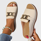 Kathryn Sandals Gold Buckle Elite