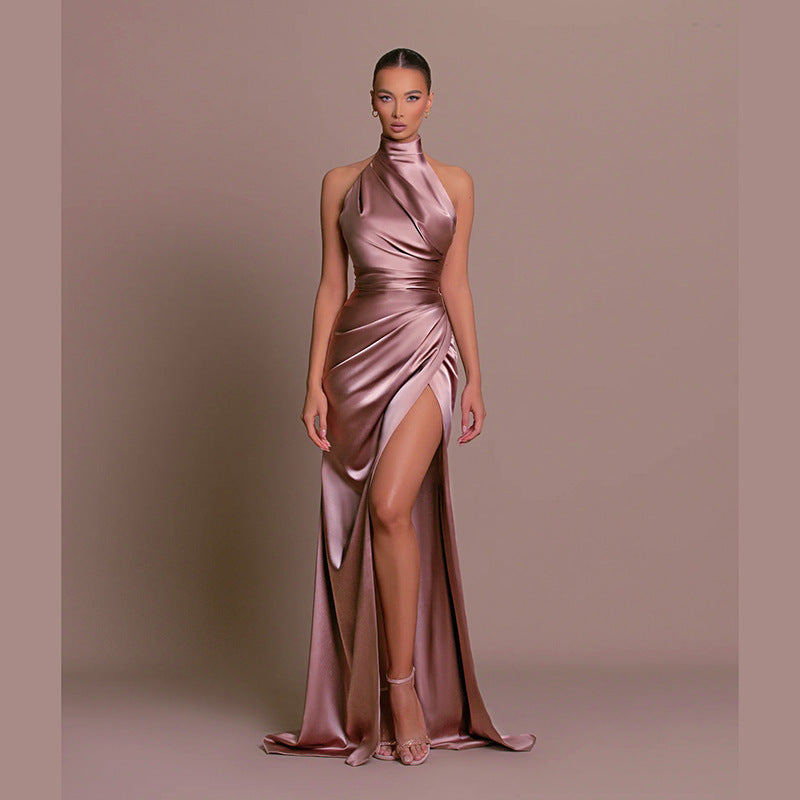 Wedding Guest Dress with Slit-HighTouch