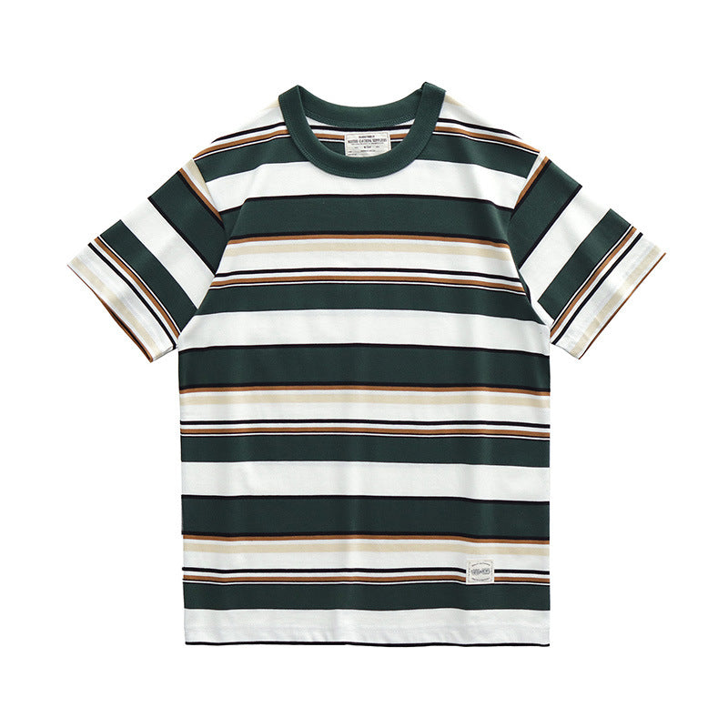 Couple Hit Color Bottoming Shirt T-shirt Men-HighTouch