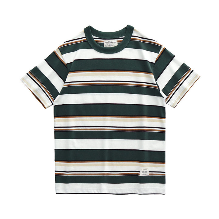 Couple Hit Color Bottoming Shirt T-shirt Men-HighTouch