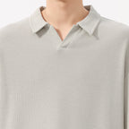 Fashion Simple Polo Shirt Loose Comfortable Men's T-shirt-HighTouch