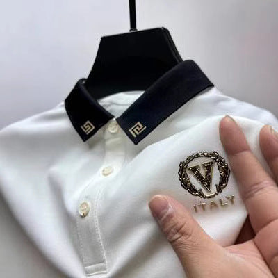 Men's Short Sleeve T-Shirt – Classic Fit Summer Essential-HighTouch