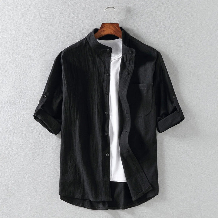 Men's Signature Button-Up Shirt – Casual Cotton Style