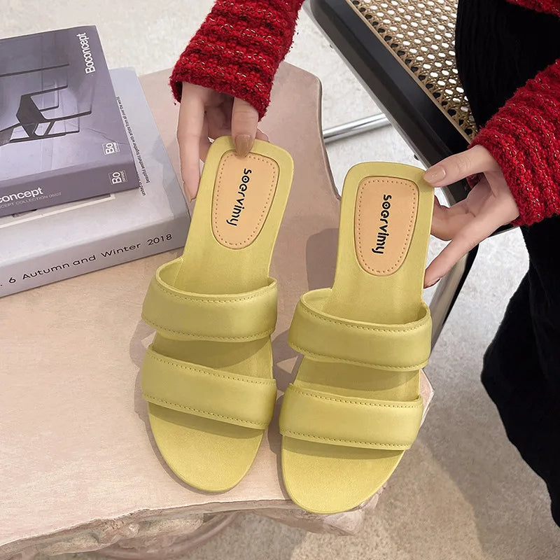 Women's Summer Anti-Slip Sandals – Korean Style Casual Slides-HighTouch