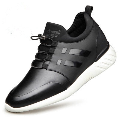 Men's Orthopedic Leather Shoes - Arch Support Dress Walking Shoes