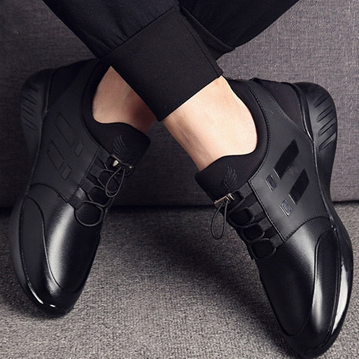 Men's Orthopedic Leather Shoes - Arch Support Dress Walking Shoes