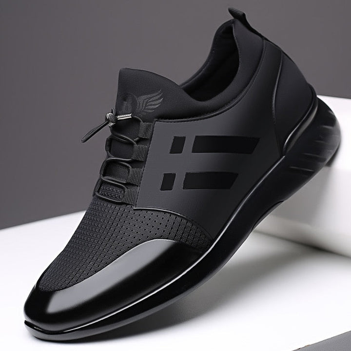 Men's Orthopedic Leather Shoes - Arch Support Dress Walking Shoes