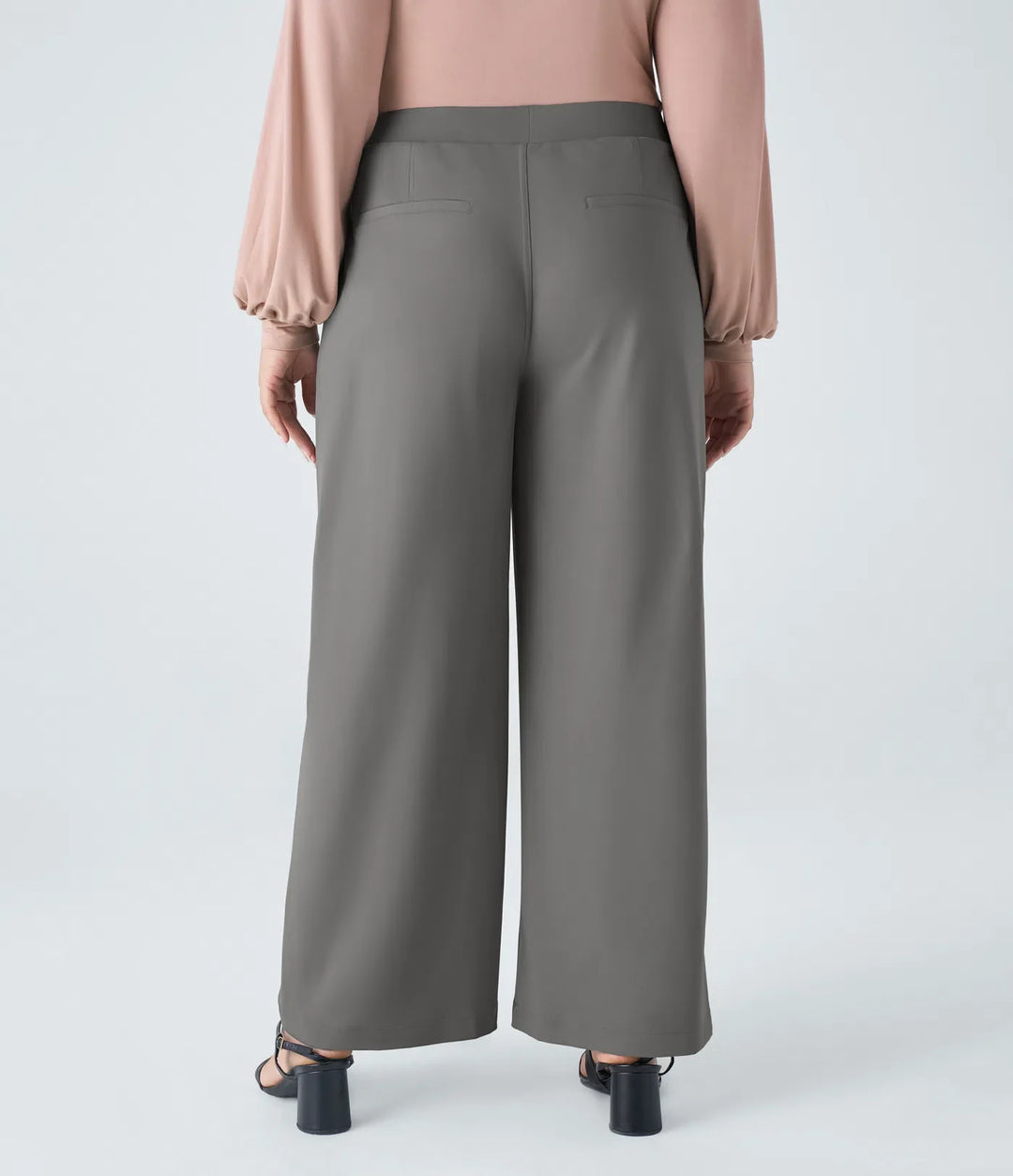 Halara Flex DayStretch High Waisted Pocket Straight Leg Work Plus Size Pants
