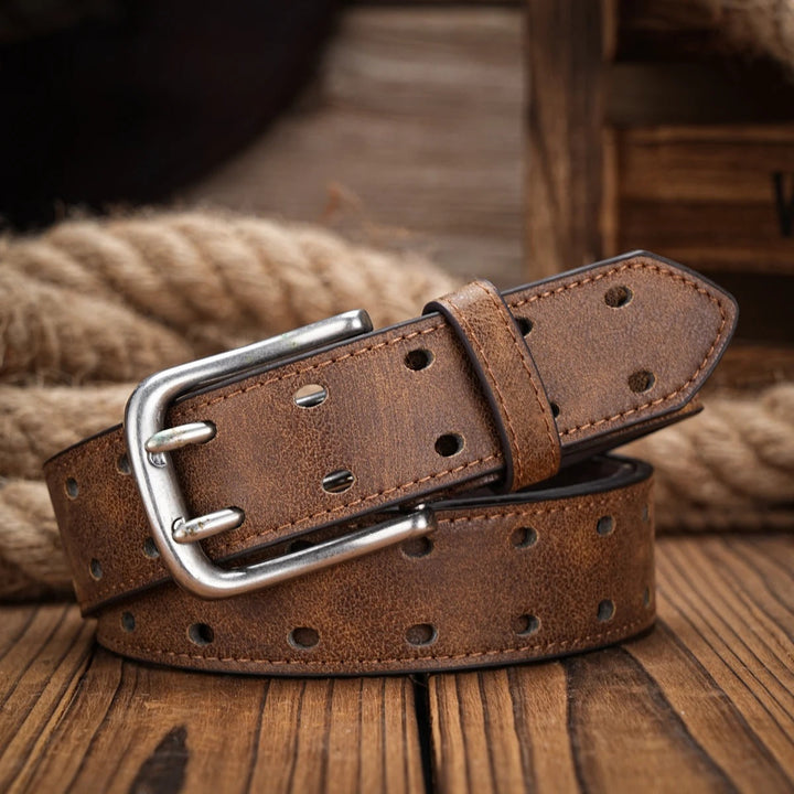 Men's Distressed Leather Belt – Dakota