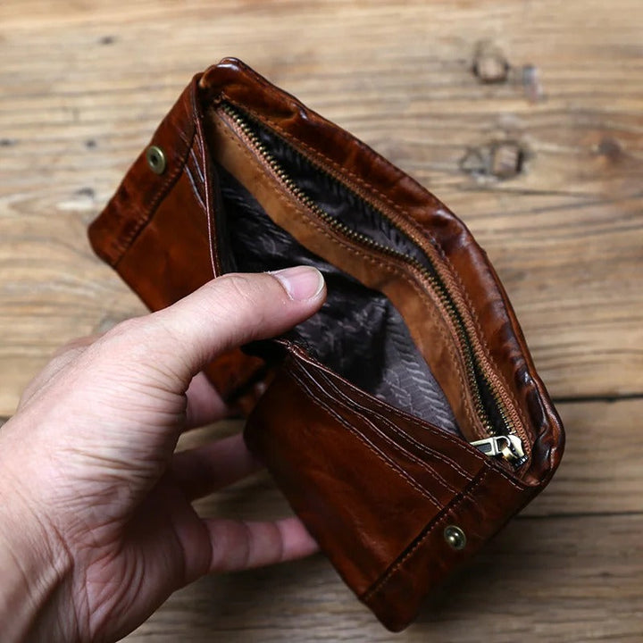 Men's Full-Grain Leather Wallet – Flintfold
