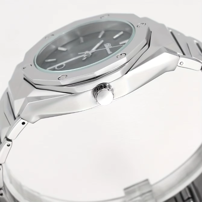 Men's Chronograph Leather Watch – Brooks Valor