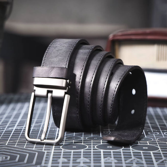 Men's Full-Grain Leather Belt – Buckhorn