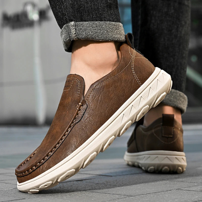 Men’s Leather Loafers – Smart Slip-On Comfort