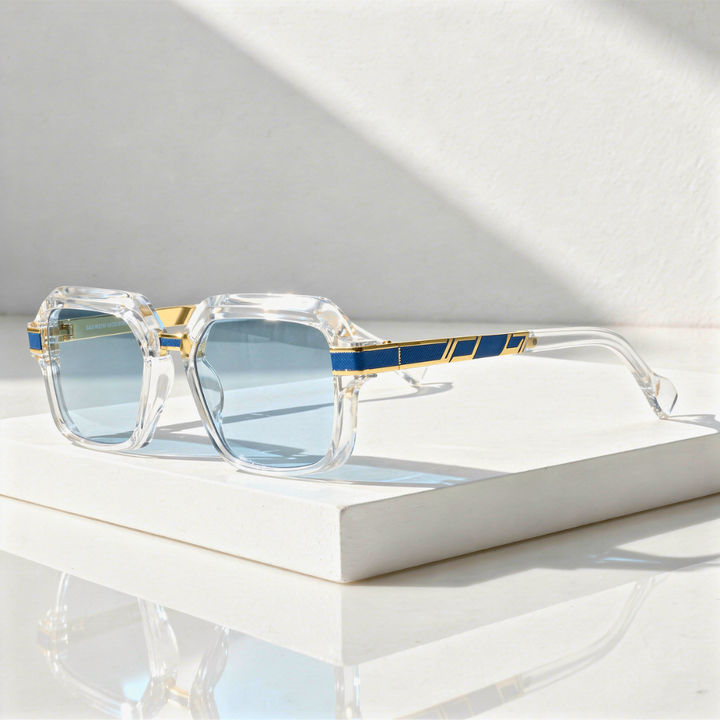 Square Sunglasses with UV400 Protection