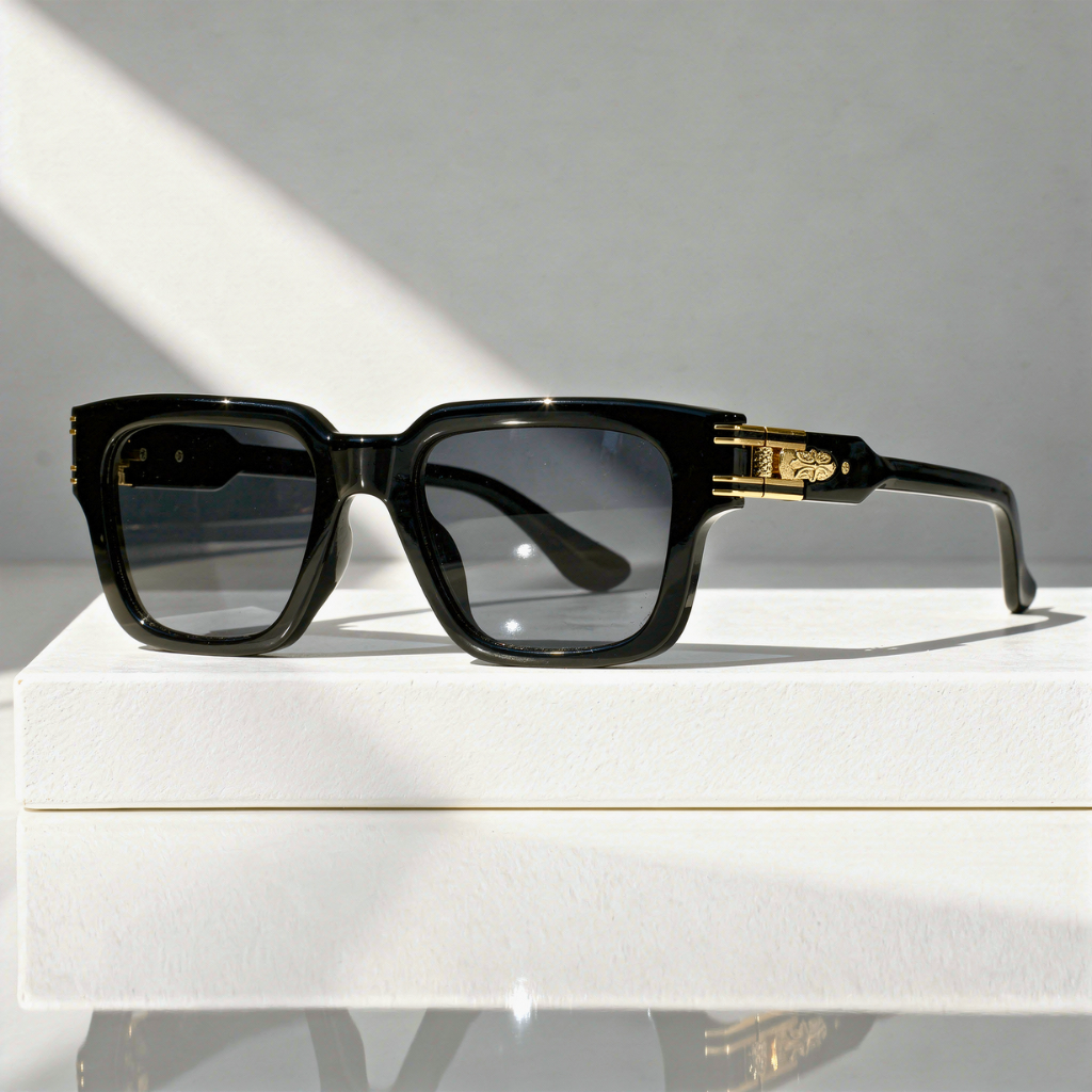 Men's UV400 Oversized Square Sunglasses – Gradient