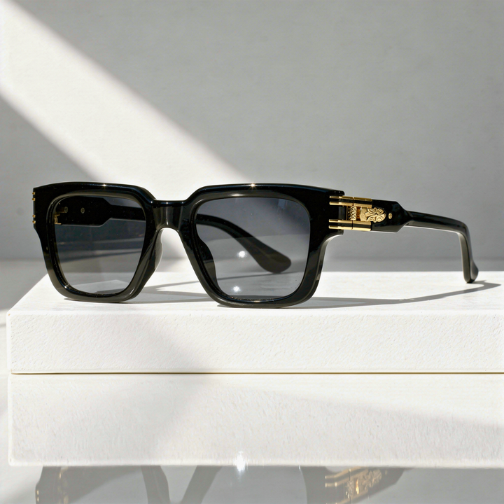Men's UV400 Oversized Square Sunglasses – Gradient