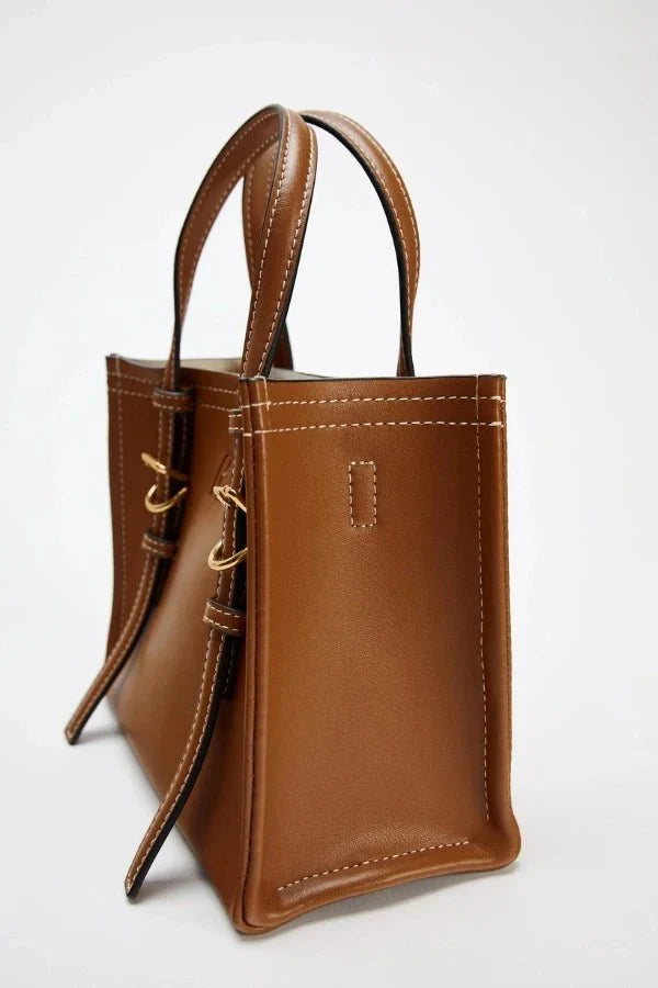 Odette Crossbody Bag - PU Leather Compact Everyday Carry