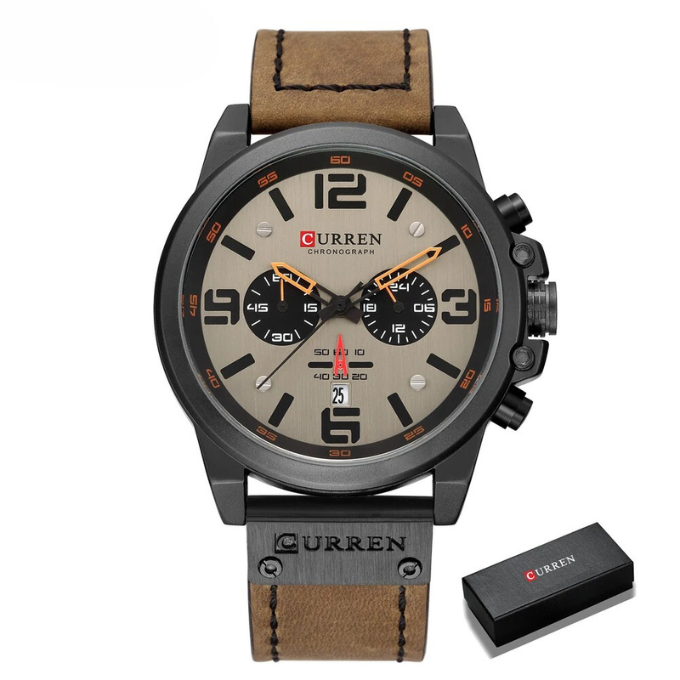 The Hudson Classic Wristwatch - Timeless Stainless Steel Dress Watch