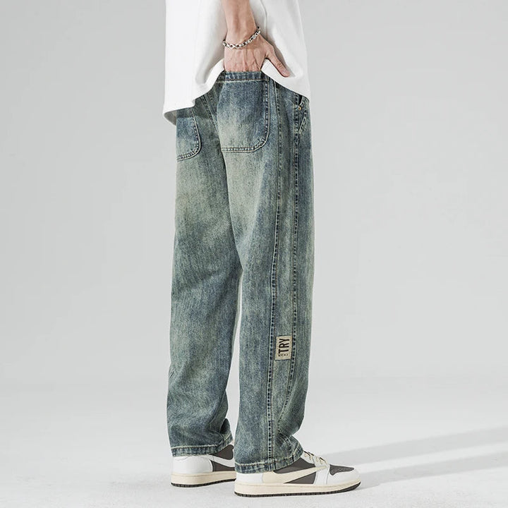 Men's Classic Fit Denim Jeans for Everyday Style