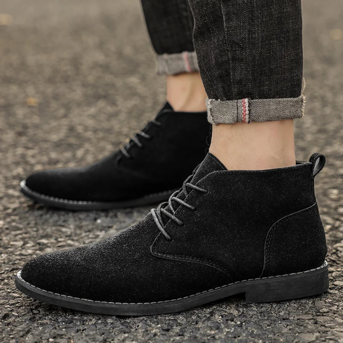 Men's Soft Suede Chukka Boots