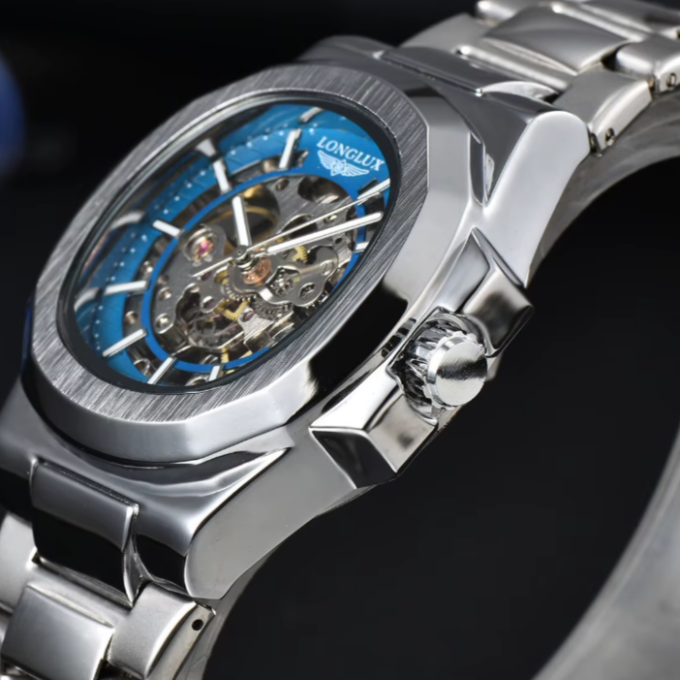 Men's Skeleton Automatic Watch – Carbonline