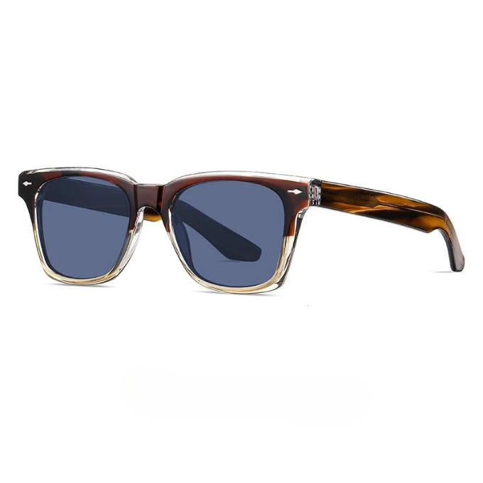 Crosby Square-Frame Shades | Unisex Polarized UV400 Sunglasses