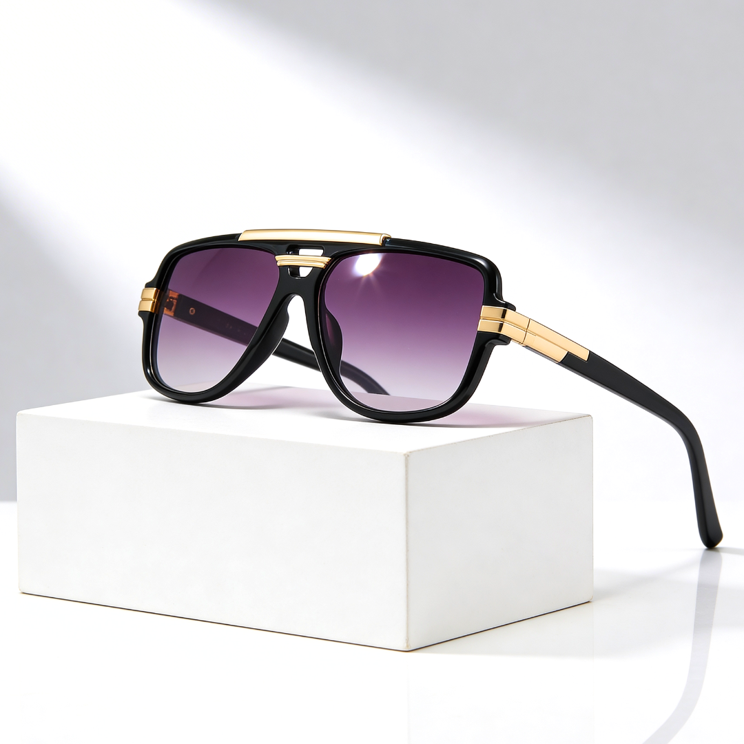 Men's Aviator Sunglasses – UV400 Oversized Style