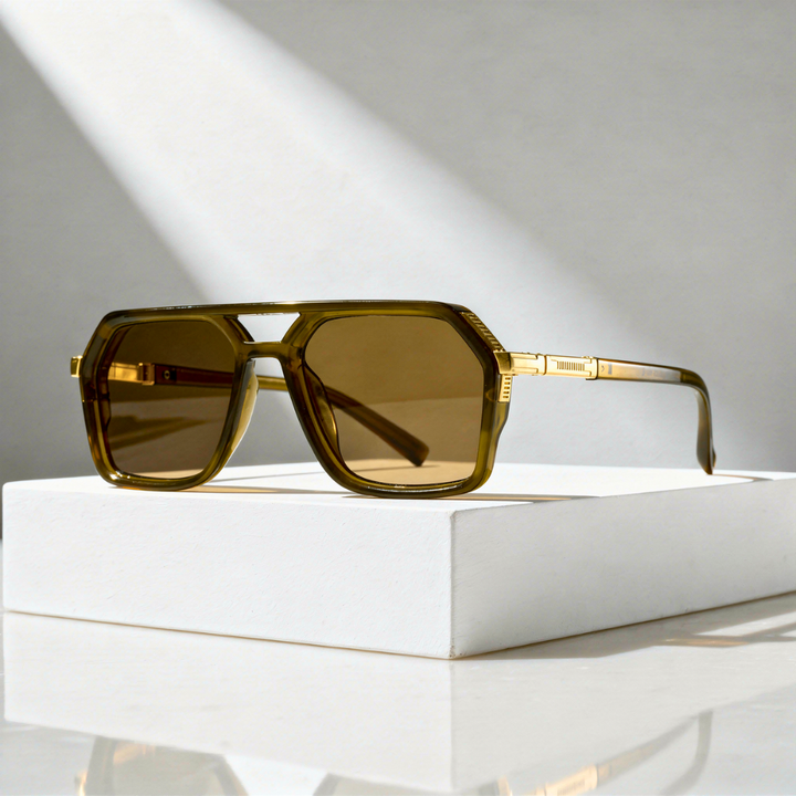 Men's Aviator Sunglasses with UV400 Protection
